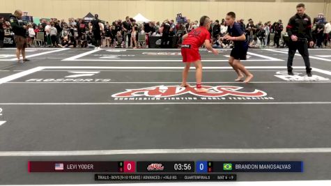 Levi Yoder vs Brandon Manosalvas 2025 ADCC Orlando Open/Youth Trials