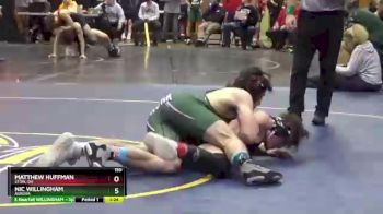 150 lbs Round 3 - NIC WILLINGHAM, Aurora vs Matthew Huffman, Stow, OH