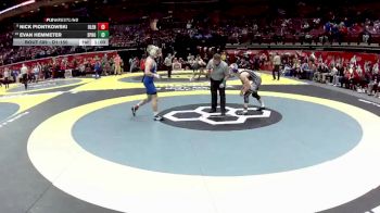 D1-150 lbs Cons. Round 1 - Evan Hemmeter, Springboro vs Nick Piontkowski, Olentangy