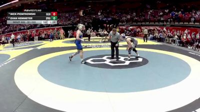 D1-150 lbs Cons. Round 1 - Evan Hemmeter, Springboro vs Nick Piontkowski, Olentangy