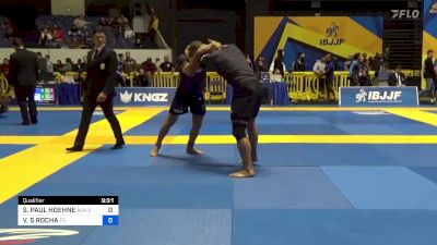 SHAWN PAUL HOEHNE vs VAGNER S ROCHA 2022 World IBJJF Jiu-Jitsu No-Gi Championship