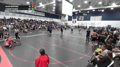 157 lbs Champ. Round 1 - Jacob Martinez, El Modena vs Landon Toledo, Redondo Union HS