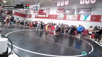 155 lbs Quarterfinal - Memphis Shelley, Hornet Wrestling Club vs David Cooper, Jay Wrestling Club