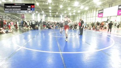 157 lbs Quarters - Trigg Jorgenson, Whatcom Wrestling Academy vs Braylen Woodard, Wrestling Rhinos Wrestling Club