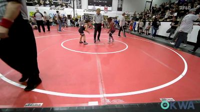 64 lbs Semifinal - Bj Gahagan, Pin-King All Stars vs Braiden Trinidad, Verdigris Youth Wrestling