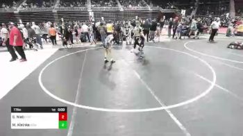 77 lbs Round Of 16 - Jacob Ryder, Heights WC vs Max Kleinke, Sidney WC