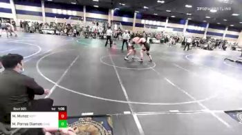 220 lbs Quarterfinal - Manuel Munoz, North Coast Grapplers vs Matthew Porras Diamond, Temecula Valley HS