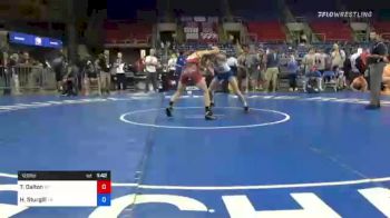 126 lbs Consi Of 32 #2 - Thomas Dalton, Wyoming vs Hunter Sturgill, Tennessee