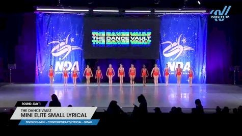 The Dance Vault - Mini Elite Small Lyrical [2025 Mini - Contemporary/Lyrical - Small Day 1] 2025 NDA All-Star National Championship