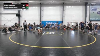 105 lbs Rr Rnd 6 - Bennett Walsh, Mat Demon - K8 vs Camron Veneziano, CT Whale - K8