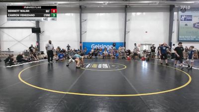 105 lbs Rr Rnd 6 - Bennett Walsh, Mat Demon - K8 vs Camron Veneziano, CT Whale - K8