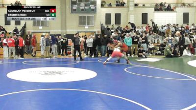 144 lbs Round Of 16 - Abdullah Peterson, North Attleborough vs Candin Lynch, New Bedford