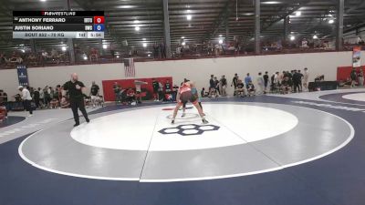 70 kg Cons. Rd Of 64 - Anthony Ferraro, ERTC vs Justin Soriano, Dragon Wrestling Club