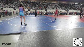 101 lbs Round Of 32 - Kylee Ooton, Tuttle vs Kinley Tye, Bridge Creek Wrestling
