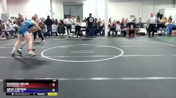 127 lbs Round 1 (6 Team) - Madison Helms, Mat Assassins vs Neve O`Byrne, Misfits Power