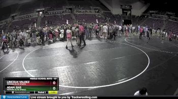 97 lbs 1st Place Match - Adam Sias, Pomona Elite (PWCC) vs Lincoln Valdez, Pomona Elite (PWCC)