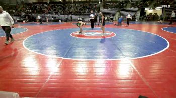 90 lbs Quarterfinal - Sascha Trujillo, The Storm Wrestling Center vs Nolan Liles, Rabbit Wrestling Club