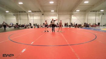 126 lbs Rr Rnd 2 - Brenley Thompson, Perry Girls Wrestling Club vs Raelin Ensey, Choctaw Girls B