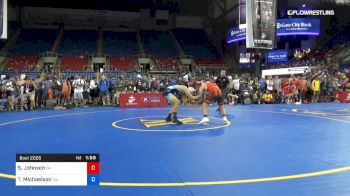 138 lbs Cons 16 #2 - Sam Johnson, Georgia vs Thor Michaelson, Washington