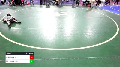 60 lbs Round Of 32 - Seamus Healey, Yale Street vs Michael Levine, Cordoba Trained