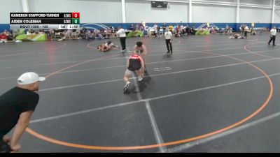 185 lbs Cons. Round 3 - Aiden Coleman, Unattached vs Kameron Stafford-Turner, Ground Zero Wrestling Club