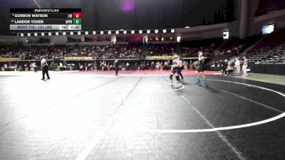 141 lbs Consi Of 16 #2 - Gordon Watson, Liberty vs Landon Yoder, Apprentice