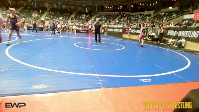 110 lbs Consi Of 8 #1 - Tobin Russell, Texas Select Wrestling Club vs Denver Wolf, Cowboy Wrestling Club