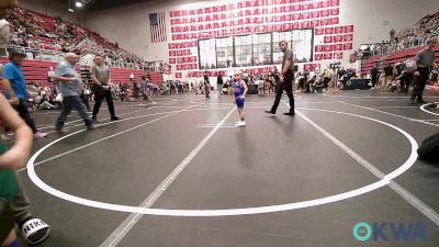 43 lbs Round Of 32 - Memphis Epperley, Smith Wrestling Academy vs Peyton Vaughn, Lions Wrestling Academy