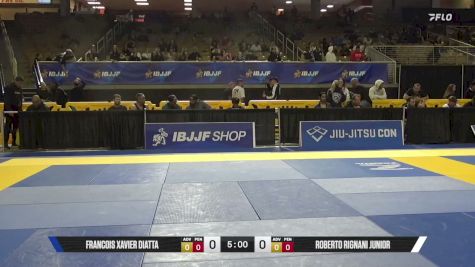 Roberto Rignani Junior vs Francois Xavier Diatta 2026 Pan Jiu Jitsu IBJJF Championship