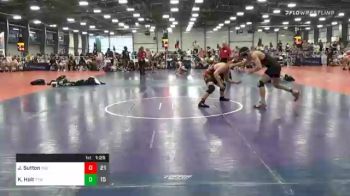 152 lbs Prelims - Jordan Sutton, Indiana Outlaws Bronze vs Kohen Holt, T And T Wrestling