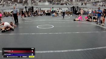 95 lbs Round 4 (8 Team) - Timi Coles, PA West Black vs Olivia Mancha, 5forty Lady Brawlers