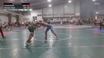 175 lbs Semifinal - Colton Quinn, Triumph Trained vs Michael Frank, Montville