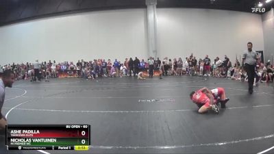 60 lbs Champ. Round 1 - Ashe Padilla, Takedown Elite vs Nicholas VanTuinen, MI Premier WC