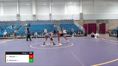 135 lbs Cons. Round 7 - Leland Reeves, CKWA vs Adam Heckman, Scrapyard Wrestling Club