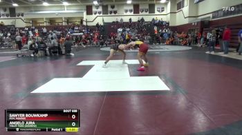 165 lbs Cons. Round 1 - Angelo Jura, Tinley Park (Andrew) vs Sawyer Bouwkamp, PCM, Monroe