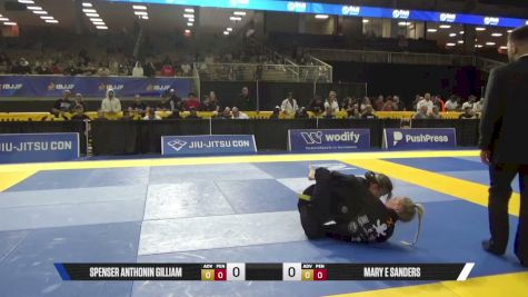 Kelsey Lynn Carter vs Mary E Sanders 2026 Pan Jiu Jitsu IBJJF Championship