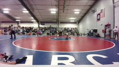 132 lbs Champ. Round 1 - Adam Branson, Tongue River vs Eli Raymond, Tongue River