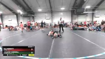 72 lbs Round 3 (8 Team) - Eli Merritt, Storm vs Cooper Harwell, Alabama Elite