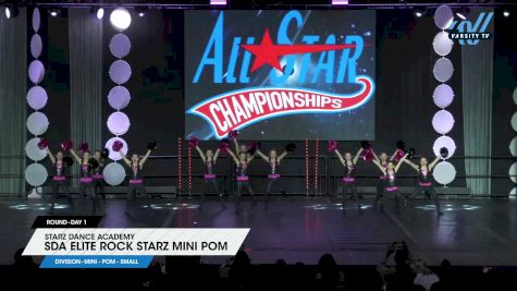 Starz Dance Academy - SDA Elite Rock Starz Mini Pom [2025 Mini - Pom - Small Day 1] 2025 ASCS Dance Grand Nationals & Cheer Showdown