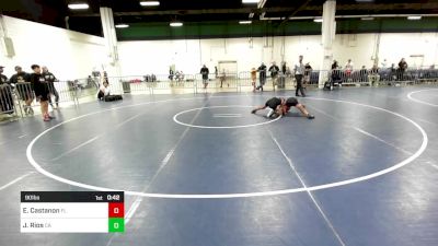 90 lbs Consi Of 8 #2 - Elijah Castanon, FL vs Jorge Rios, CA