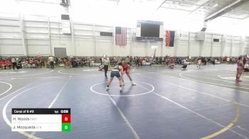 144 lbs Consi Of 8 #2 - Henry Woods, East Valley WC vs Juan Mozqueda, LV Bears WC