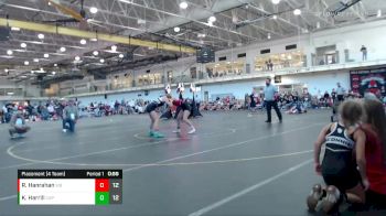 117 lbs Placement (4 Team) - Riley Hanrahan, Wisconsin Black vs Kaylyn Harrill, Charlies Angels Pink