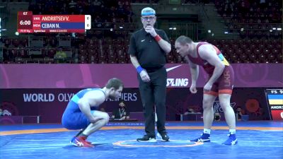97 kg Valerii Andriitsev, UKR vs Nicolai Ceban, MDA