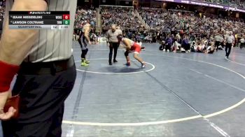 2A 165 lbs Quarterfinal - Lawson Coltrane, Trinity vs Izaak Niedzielski, West Craven High School