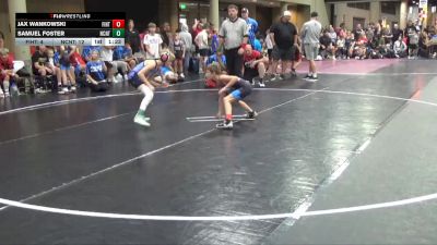 60 lbs Round 1 (6 Team) - JAX WANKOWSKI, Fight Club vs Samuel Foster, NC National Team Gold