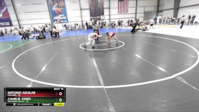 84 lbs Rd# 7- 10:45am Saturday Final Pool - Charlie Jones, Michigan S.W.A.T vs Antonio Aguilar, Cali Red