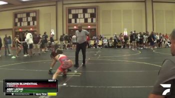 110 lbs Round 2 (4 Team) - Abby Leone, Elite NJ Blue vs Madison Blumenthal, K-Select