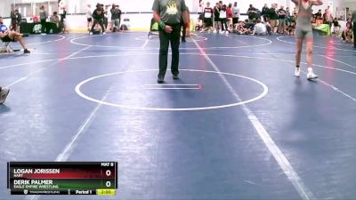 155 lbs Cons. Round 2 - Derik Palmer, Eagle Empire Wrestling vs Logan Jorissen, Hart