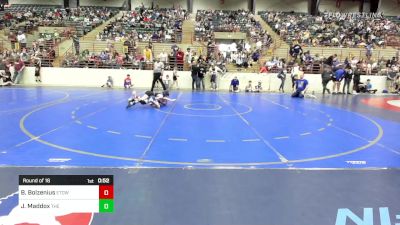 70 lbs Round Of 16 - Brantley Bolzenius, Etowah Junior Eagle Wrestling Club vs Jackson Maddox, The Storm Wrestling Center