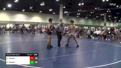 182 lbs Round 4 (16 Team) - Eliel Santos, Miami SouthRidge vs Connor Kubiak, Griffin Fang